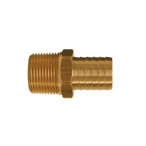 Dixon® BN43 Brass Barbed Male Shank Insert, 1/2 in ID, 3/8 in NPTF | Groves Industrial Warranty Included
