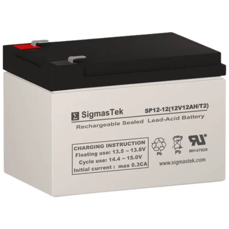 Professional Grade Yuntong YT12120 Replacement Battery by SigmasTek
