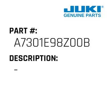 - - Juki #A7301E98Z00B Editor’s Pick