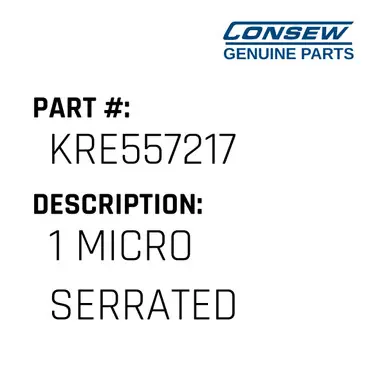 1 Micro Serrated - Consew #KRE557217 Get Yours