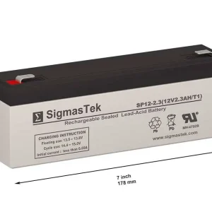 12 Volt 2.3 Amp Sealed Lead Acid Battery Mega Sale