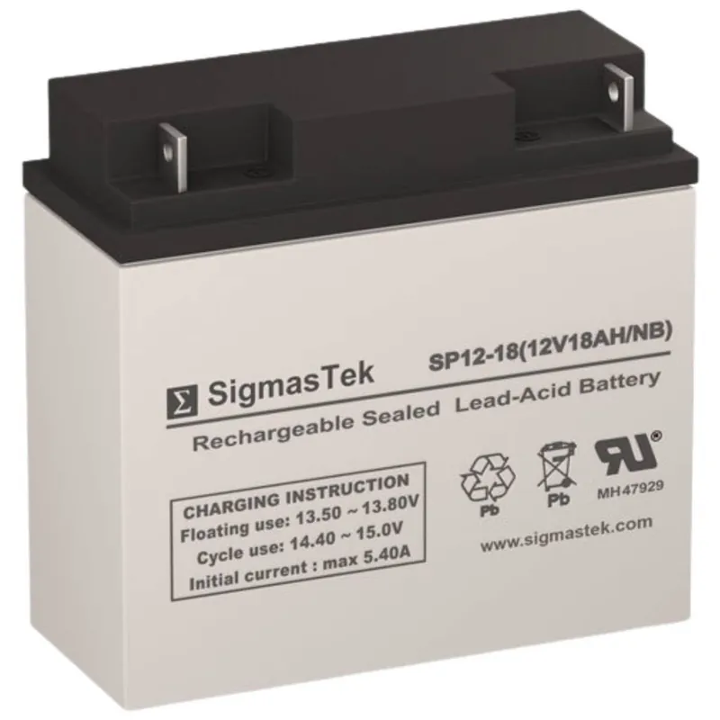 12 Volt 18 Amp Sealed Lead Acid Battery One Day Deal