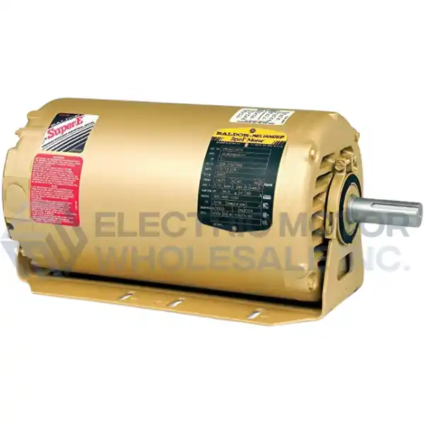 Direct From Manufacturer 3HP BALDOR 3450RPM 143TY OPEN 3PH RESILIENT BASE SUPER-E MOTOR ERM3158TA