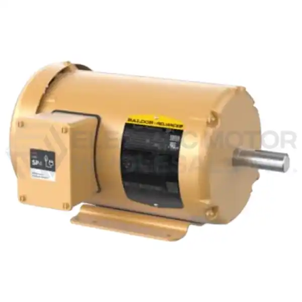 Worldwide Shipping 1HP BALDOR 1170RPM 145T TEFC 3PH SP4 SUPER PREMIUM MOTOR SPM3556T