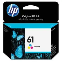 Hewlett-Packard HEWCH562WN HP 61 Tri-Color Original Ink Cartridge CARTRIDGE,INK,HP61,TRICOLOR | Groves Industrial Next Day Delivery