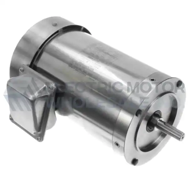 1.5HP LEESON 1750RPM 56C TEFC 3PH STAINLESS WASHDOWN SST MOTOR 191567.00 Certified