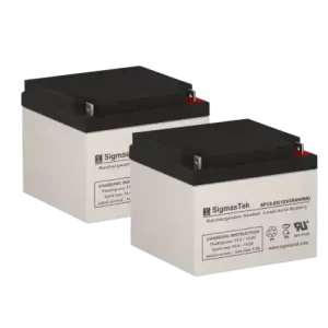 12 Volt 26 Amp NB Terminal SLA Battery - Set of 2 Buy Online