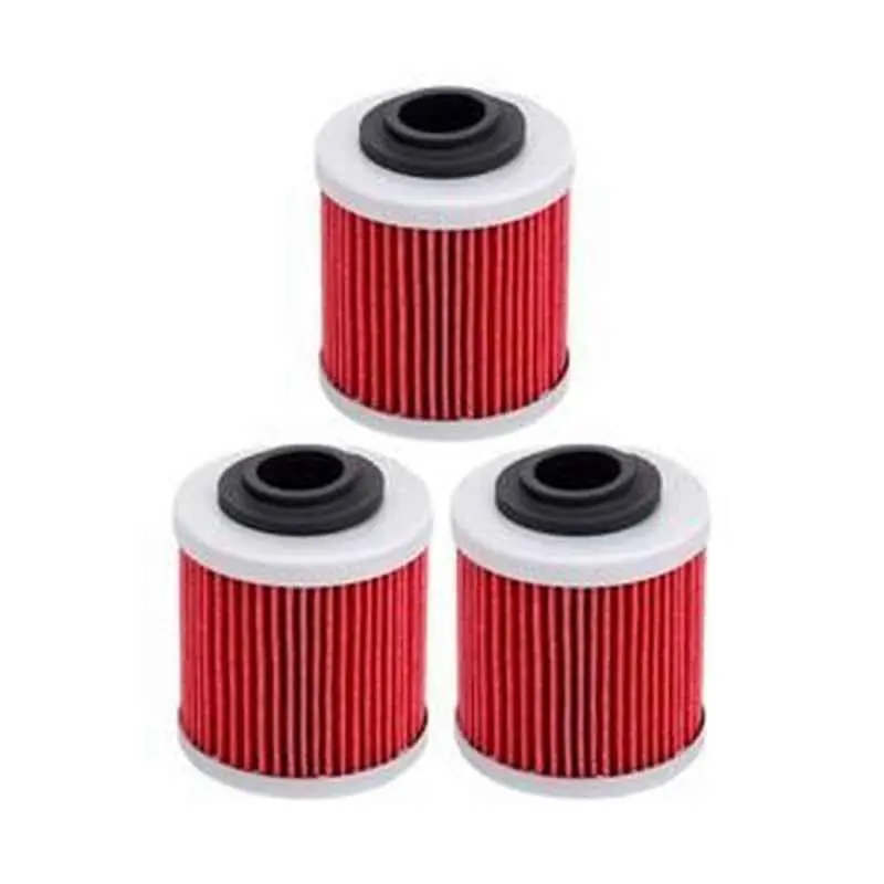 3 Oil Filters 420256452 HF559 for Can-Am DS450 Rally Spyder Warranty Included